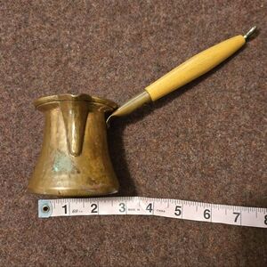 Small Copper Turkish Coffee Kettle